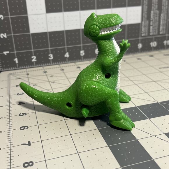 Vintage Toy Story 2 REX Wind Up McDonalds Happy Meal Toy Disney's Dinosaur 1999 - Picture 3 of 5